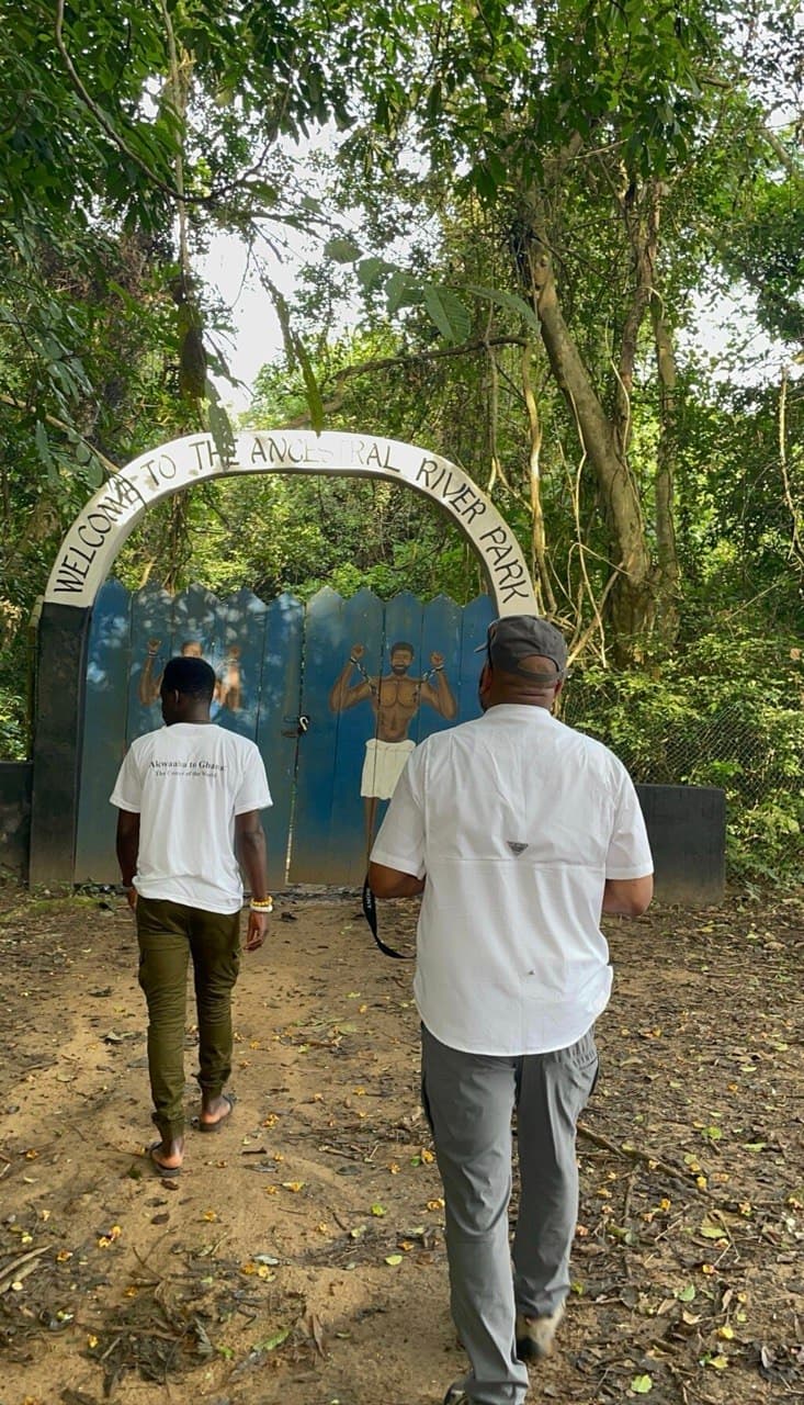 Ghana historical site visit